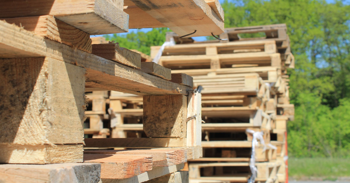 Les palettes en bois